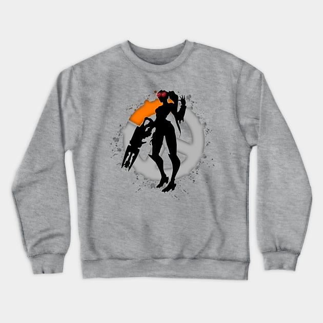 The Widow Crewneck Sweatshirt by puglove